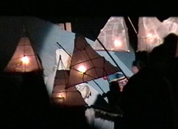 Lanterns in procession